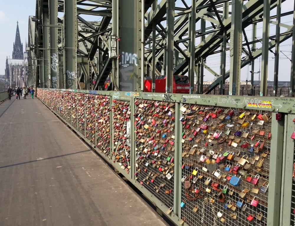 Köln - Hohenzollernbrücke - 2013